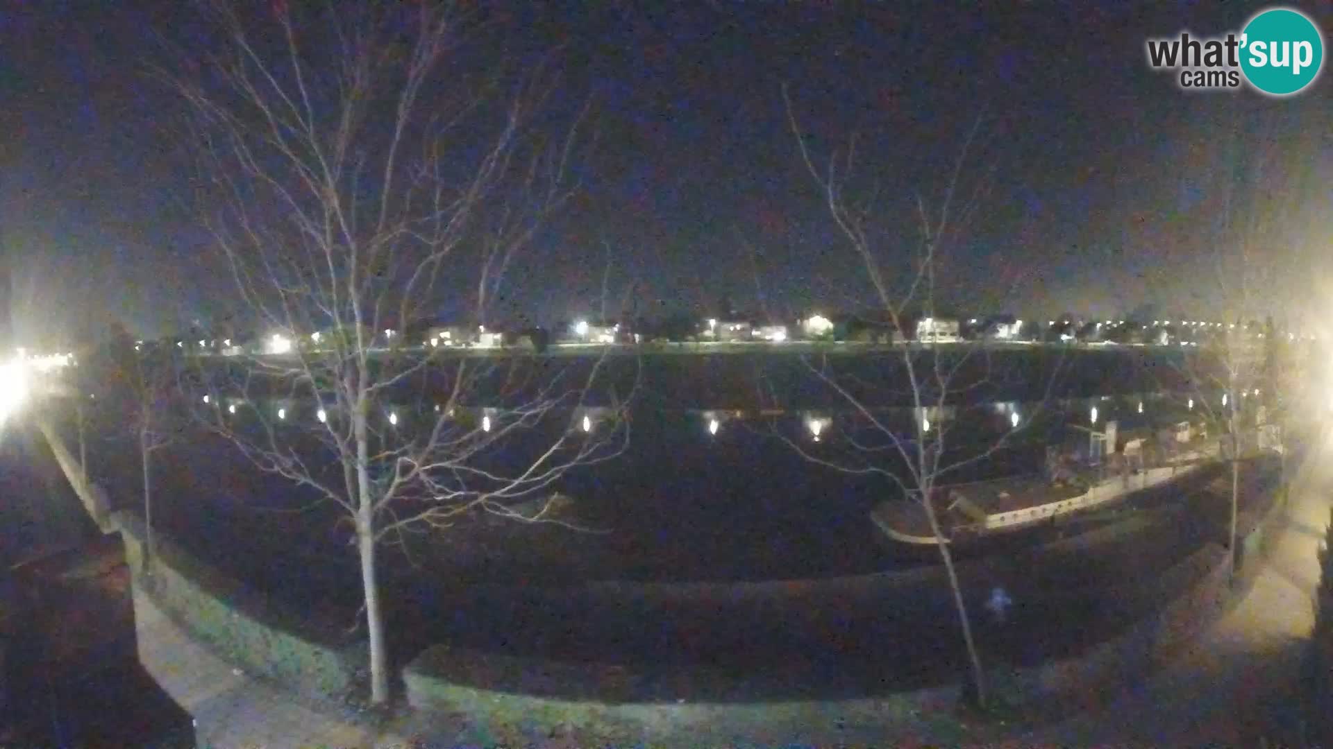 Sisak webcam en direct – vue sur la rivière Kolpa – Croatie