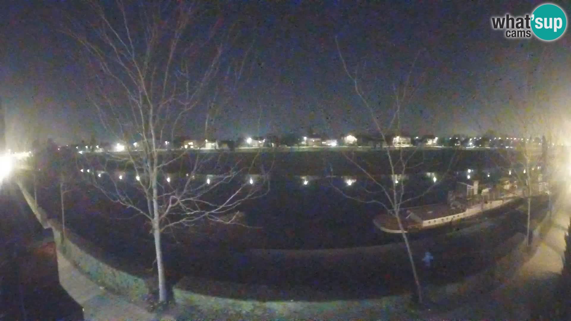 Sisak webcam en direct – vue sur la rivière Kolpa – Croatie