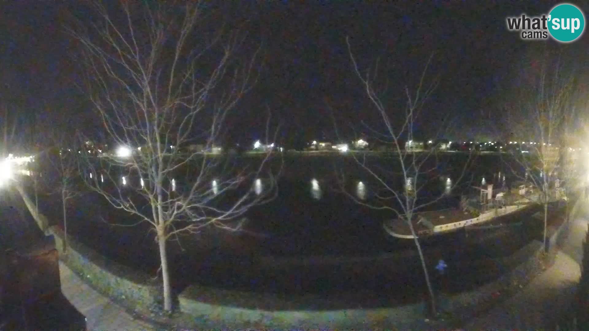 Sisak live webcam pogled na reku Kolpu