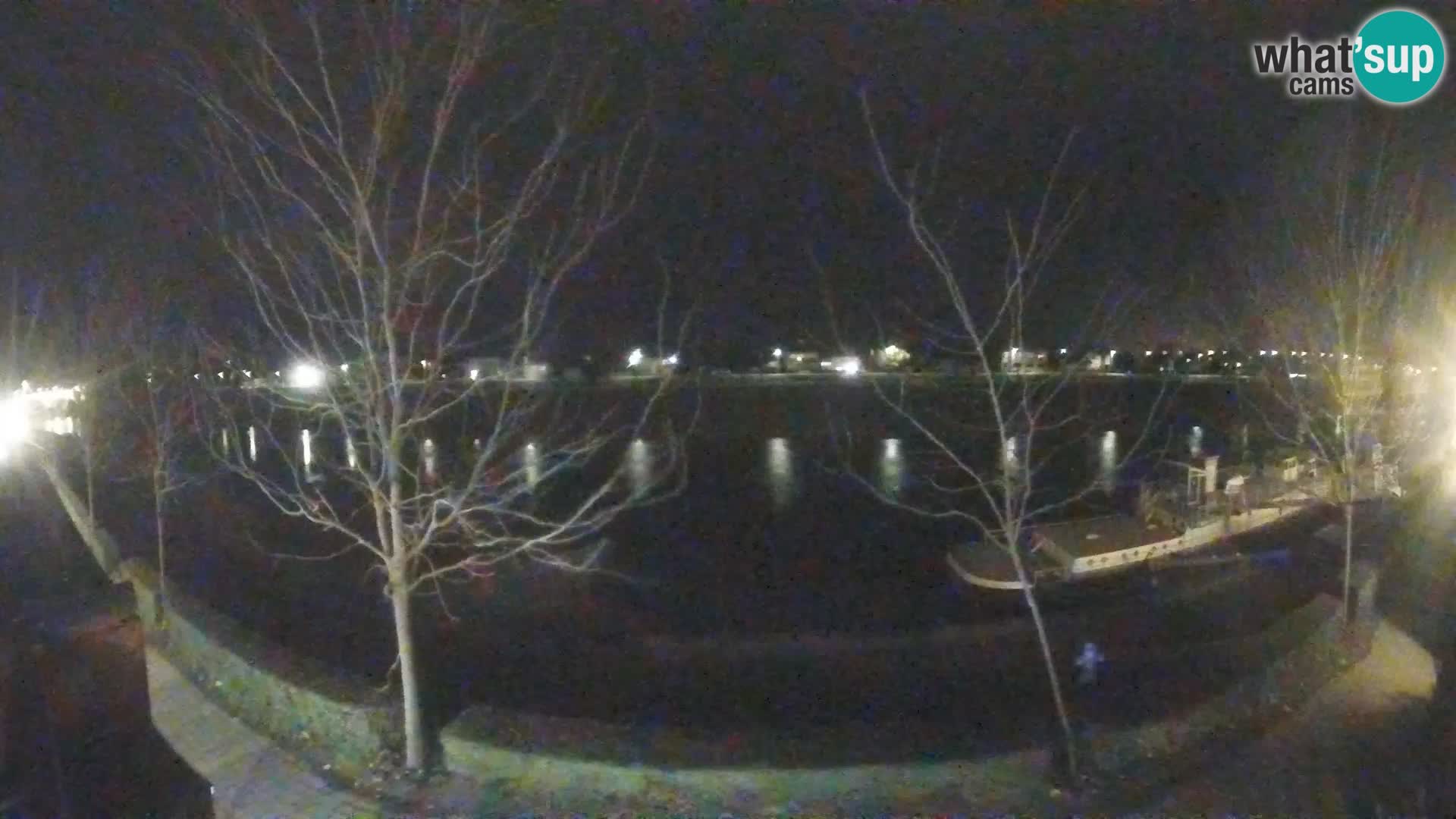 Sisak live webcam – vista sul fiume Kolpa – Croazia