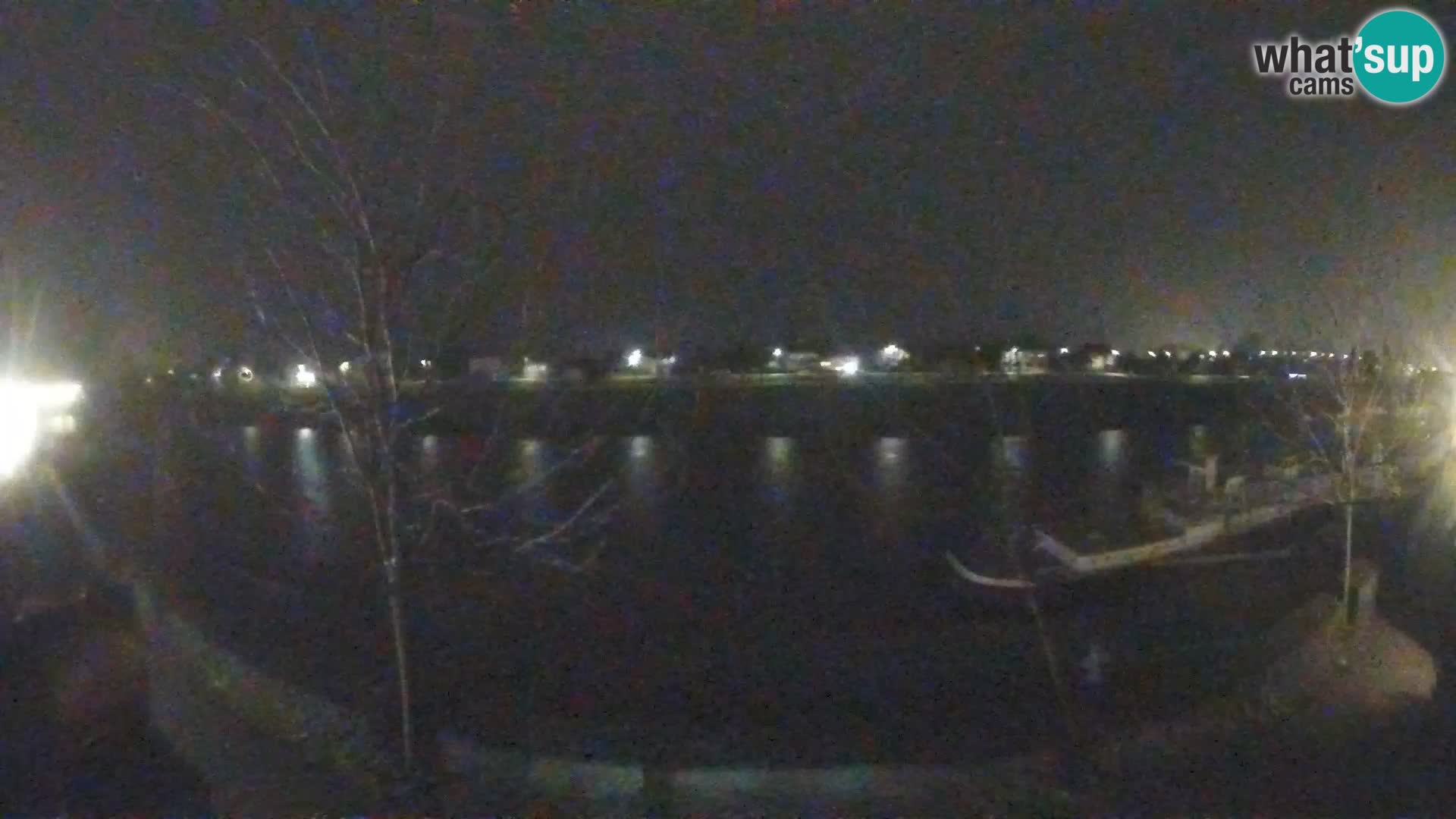 Sisak live webcam pogled na reku Kolpu