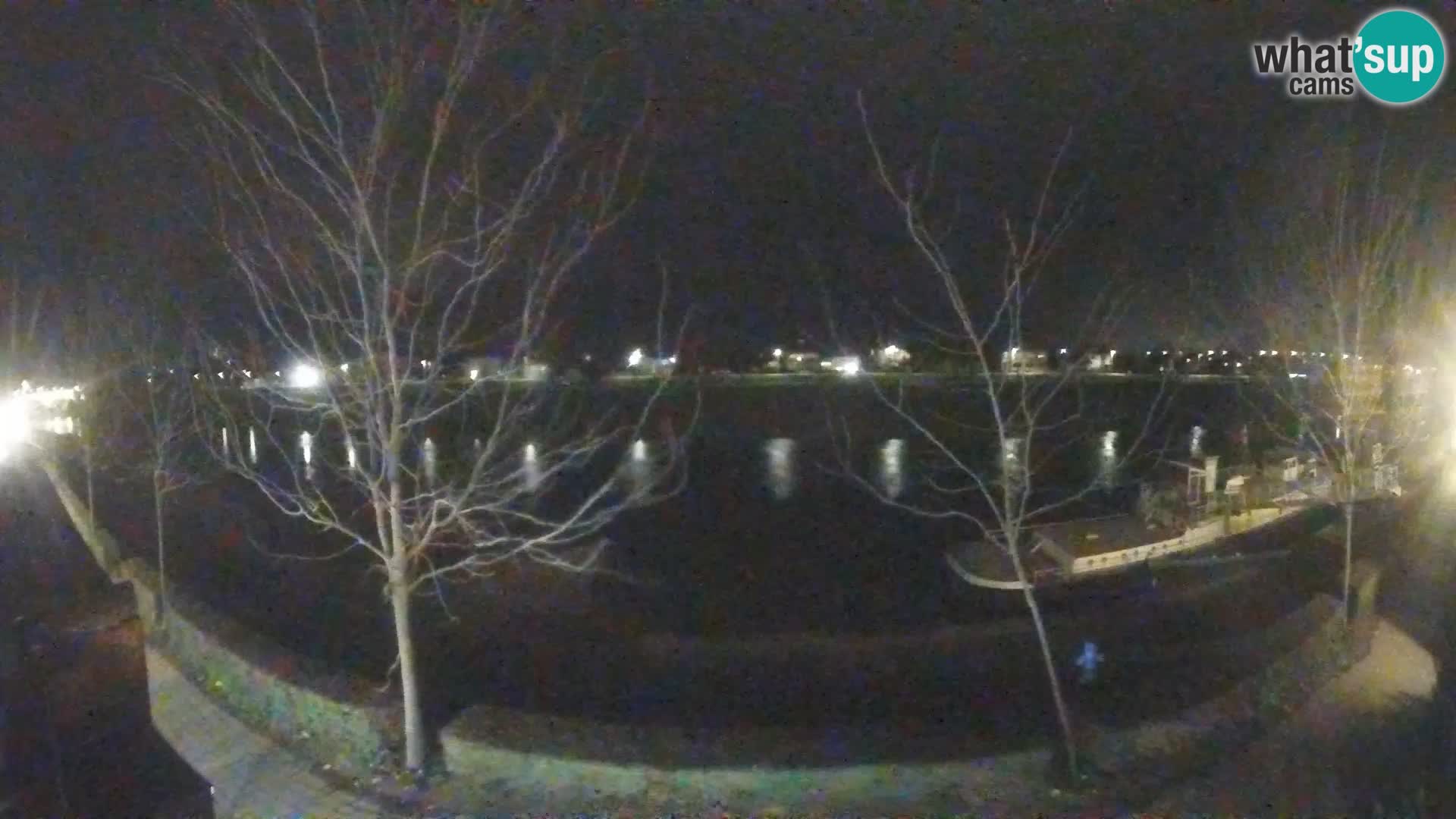 Sisak live webcam pogled na reku Kolpu