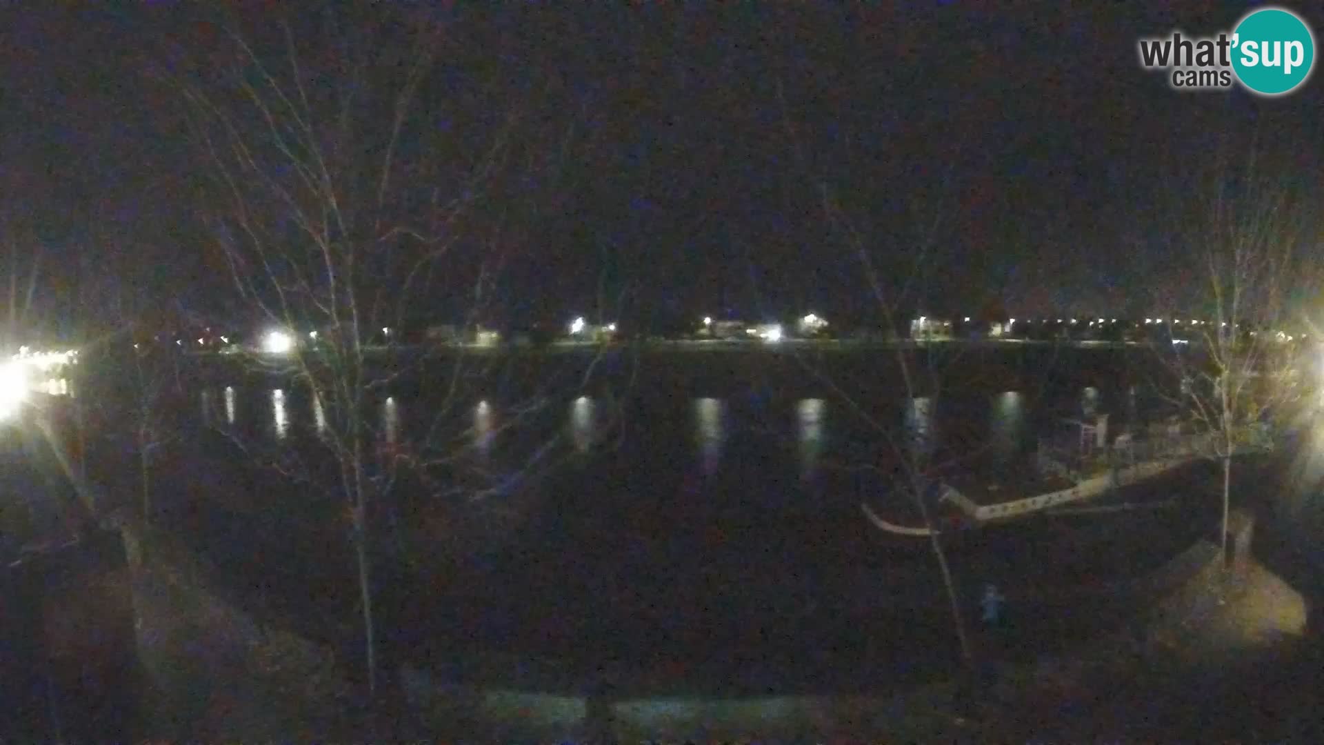 Sisak live webcam pogled na reku Kolpu