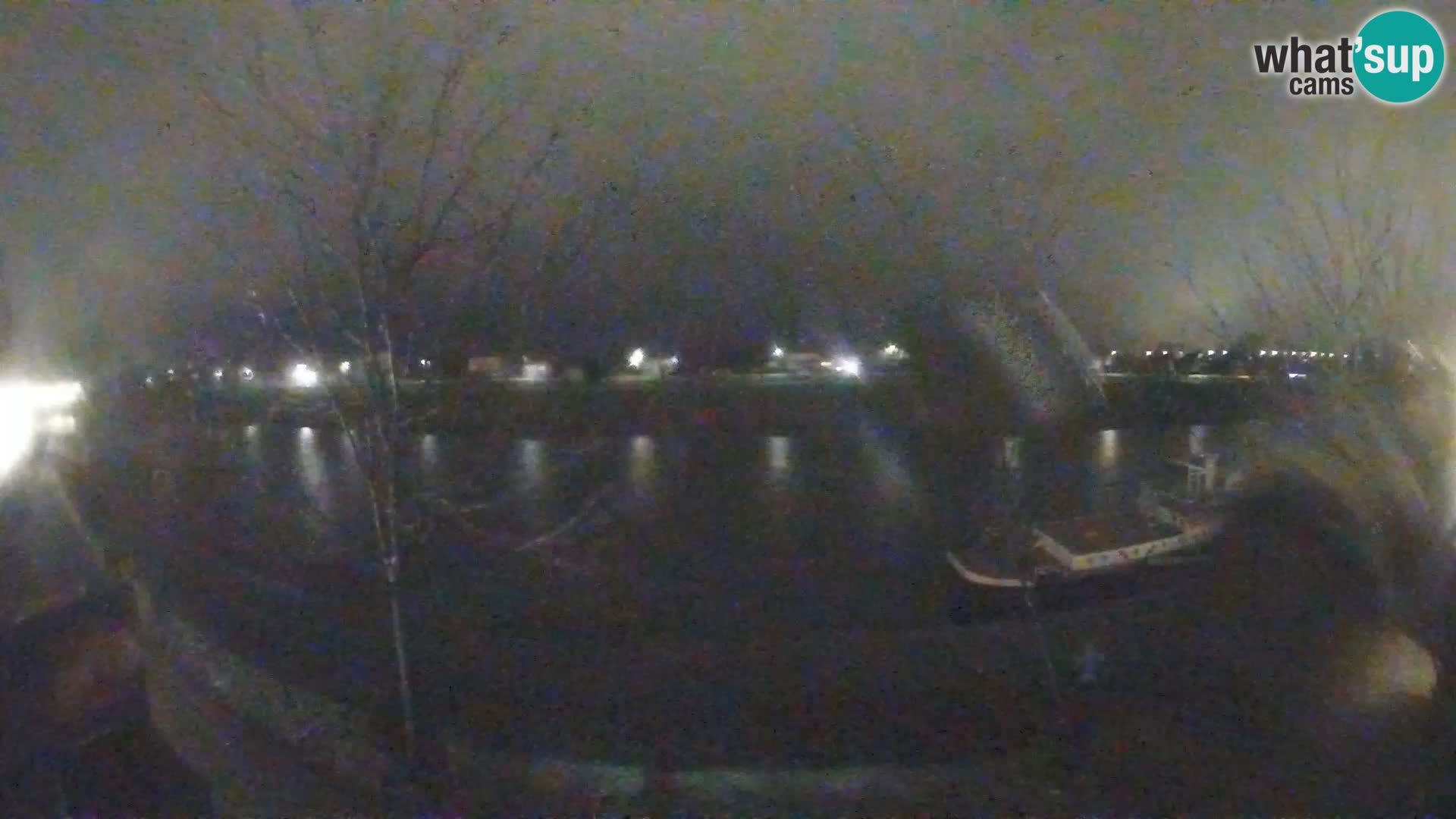 Sisak Live-Webcam Blick auf den Fluss Kolpa – Kroatien