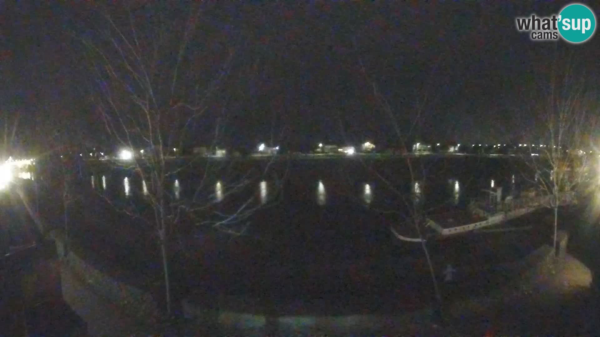 Sisak live webcam – vista sul fiume Kolpa – Croazia