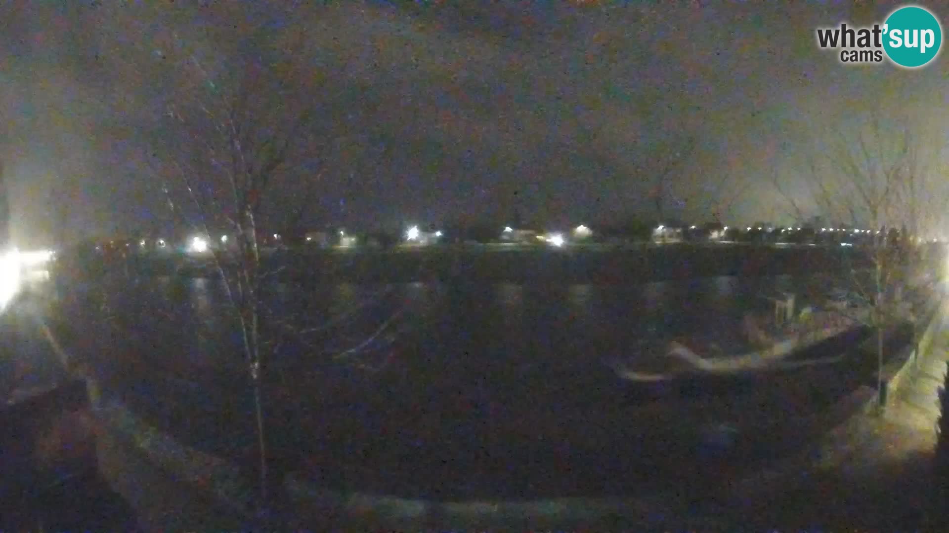 Sisak live webcam pogled na reku Kolpu