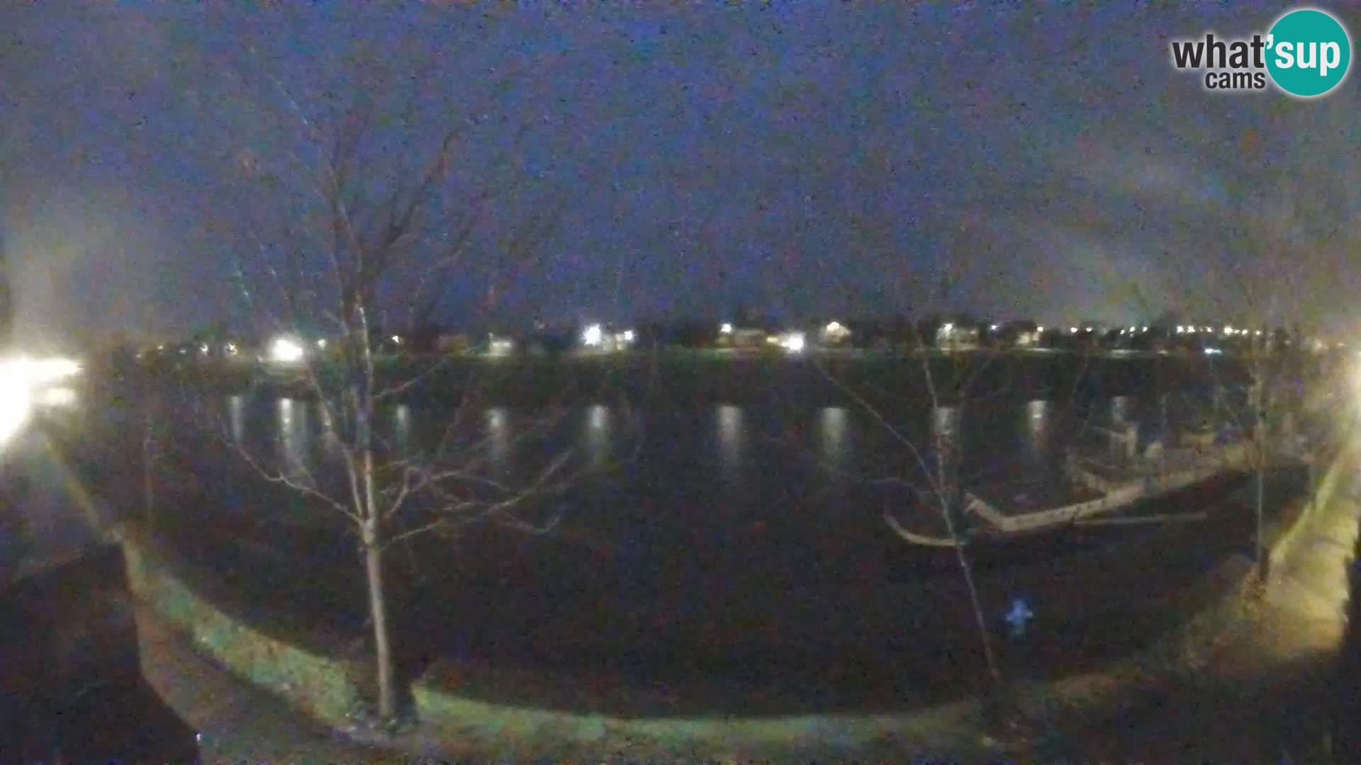 Sisak Live-Webcam Blick auf den Fluss Kolpa – Kroatien