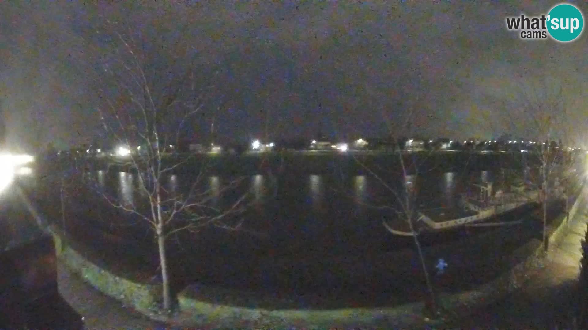 Sisak Live-Webcam Blick auf den Fluss Kolpa – Kroatien