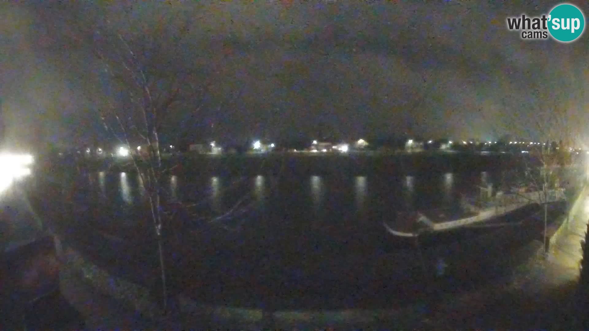 Sisak Live-Webcam Blick auf den Fluss Kolpa – Kroatien