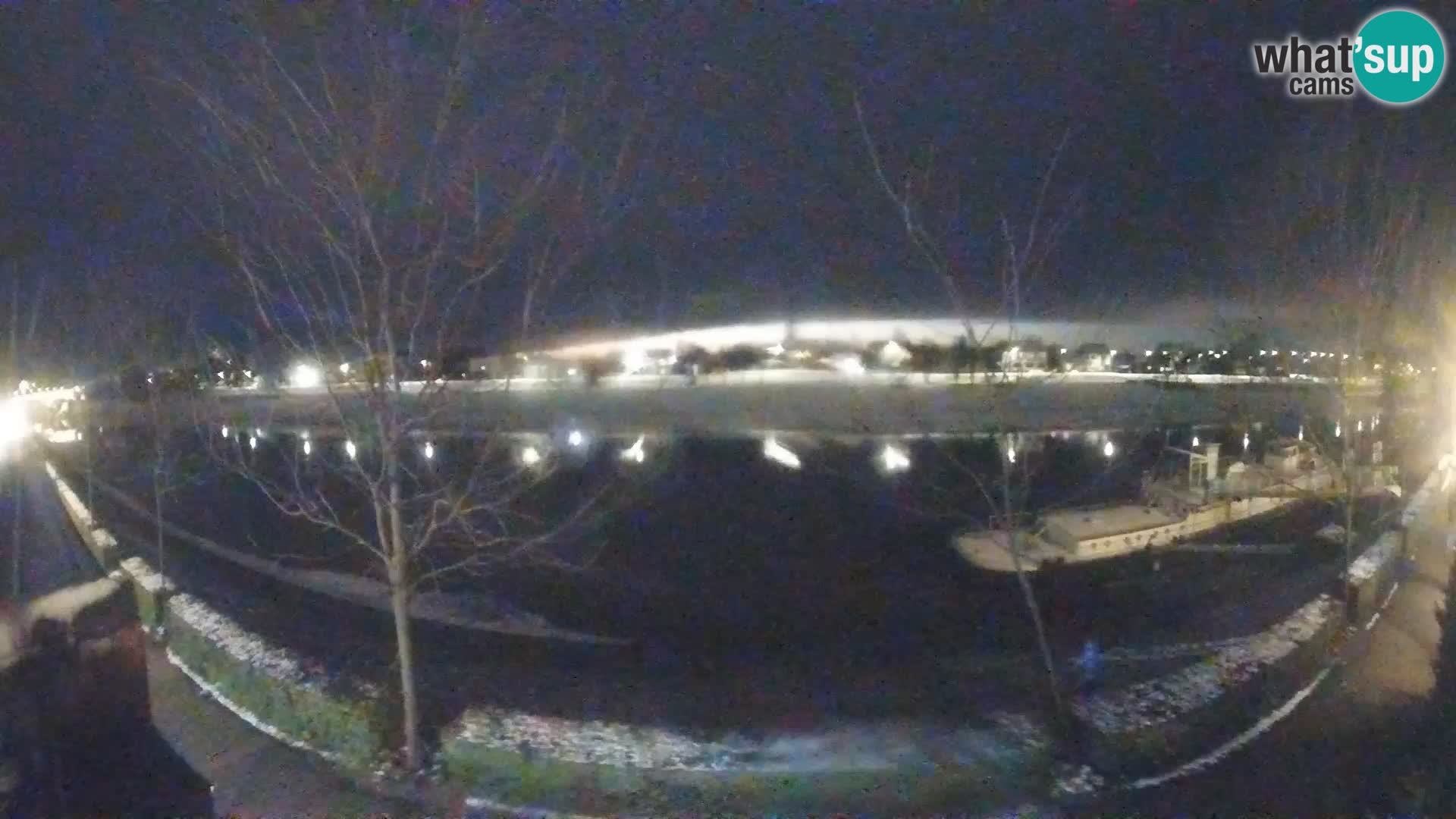 Sisak webcam en vivo Kolpa river view – Croacia