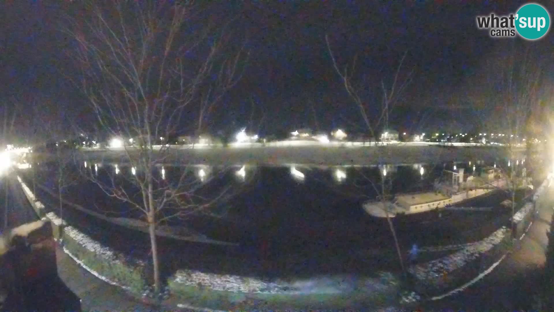 Sisak live webcam – vista sul fiume Kolpa – Croazia