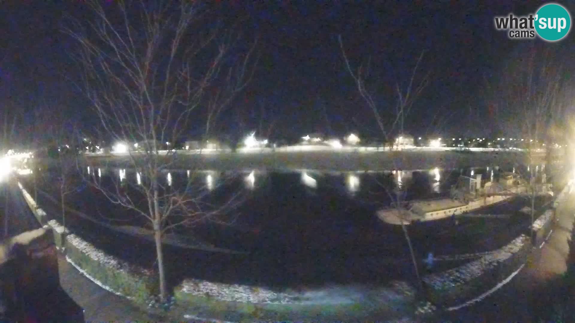 Sisak live webcam pogled na reku Kolpu