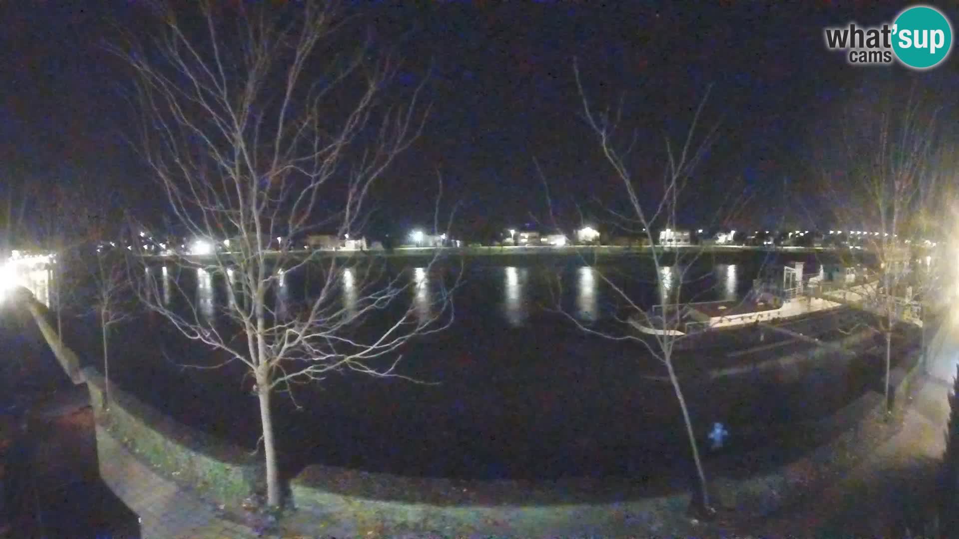 Sisak Live-Webcam Blick auf den Fluss Kolpa – Kroatien