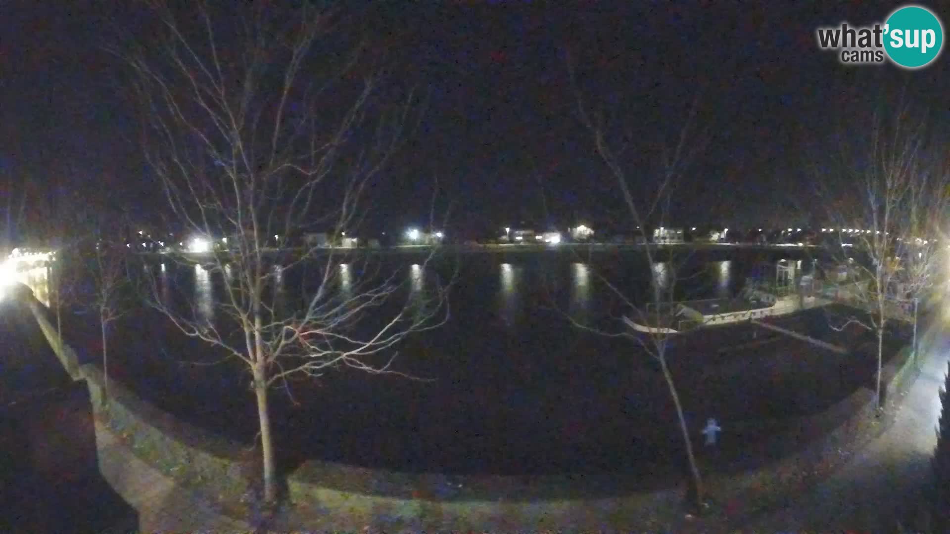 Sisak Live-Webcam Blick auf den Fluss Kolpa – Kroatien