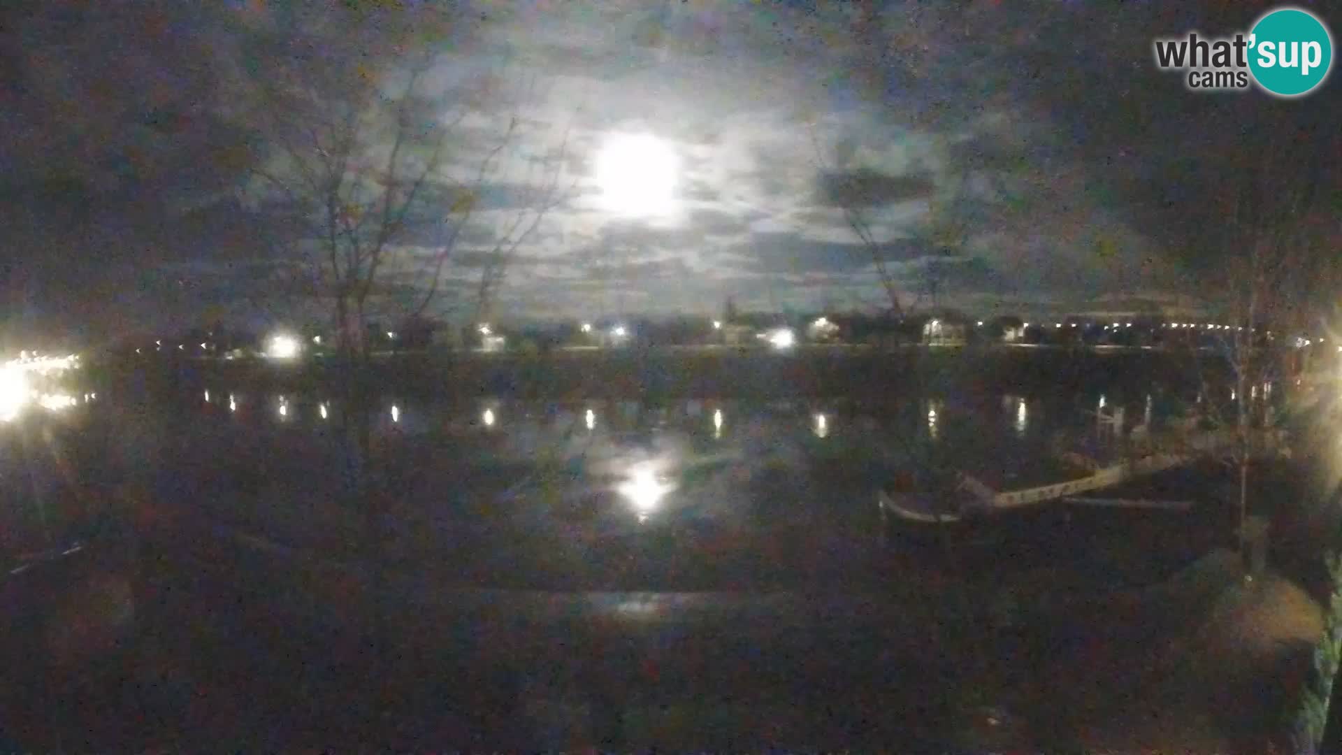 Sisak Live-Webcam Blick auf den Fluss Kolpa – Kroatien