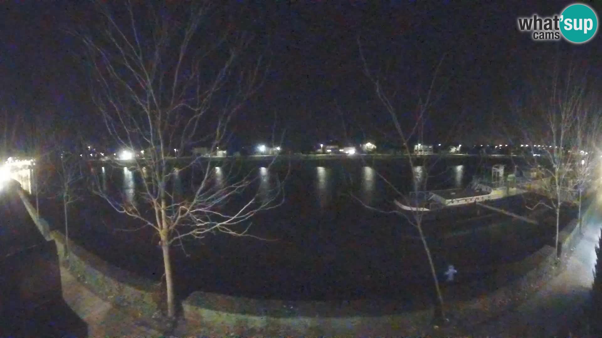 Sisak live webcam pogled na reku Kolpu