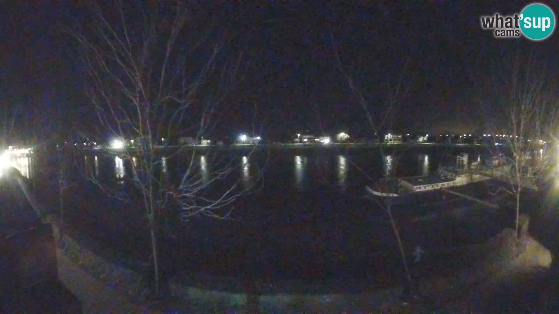 Sisak live webcam pogled na reku Kolpu