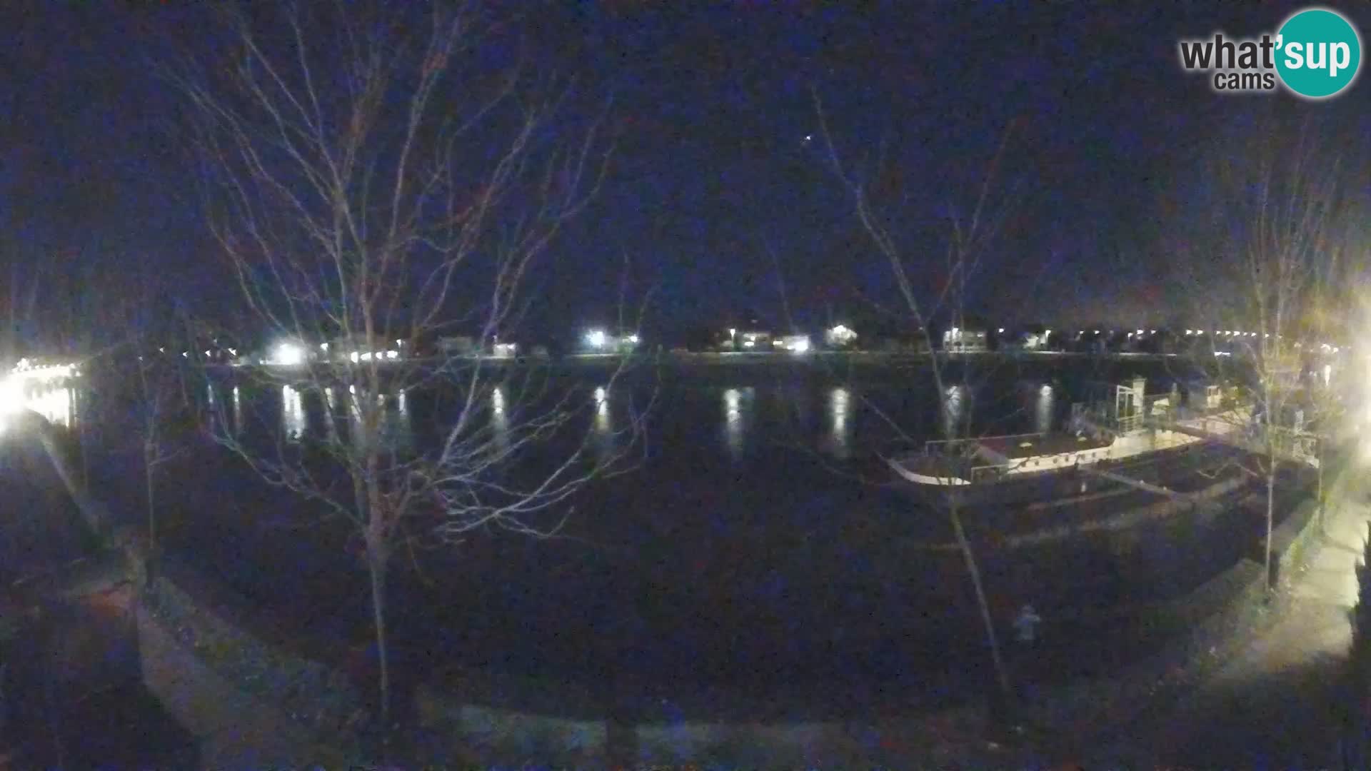 Sisak live webcam pogled na reku Kolpu