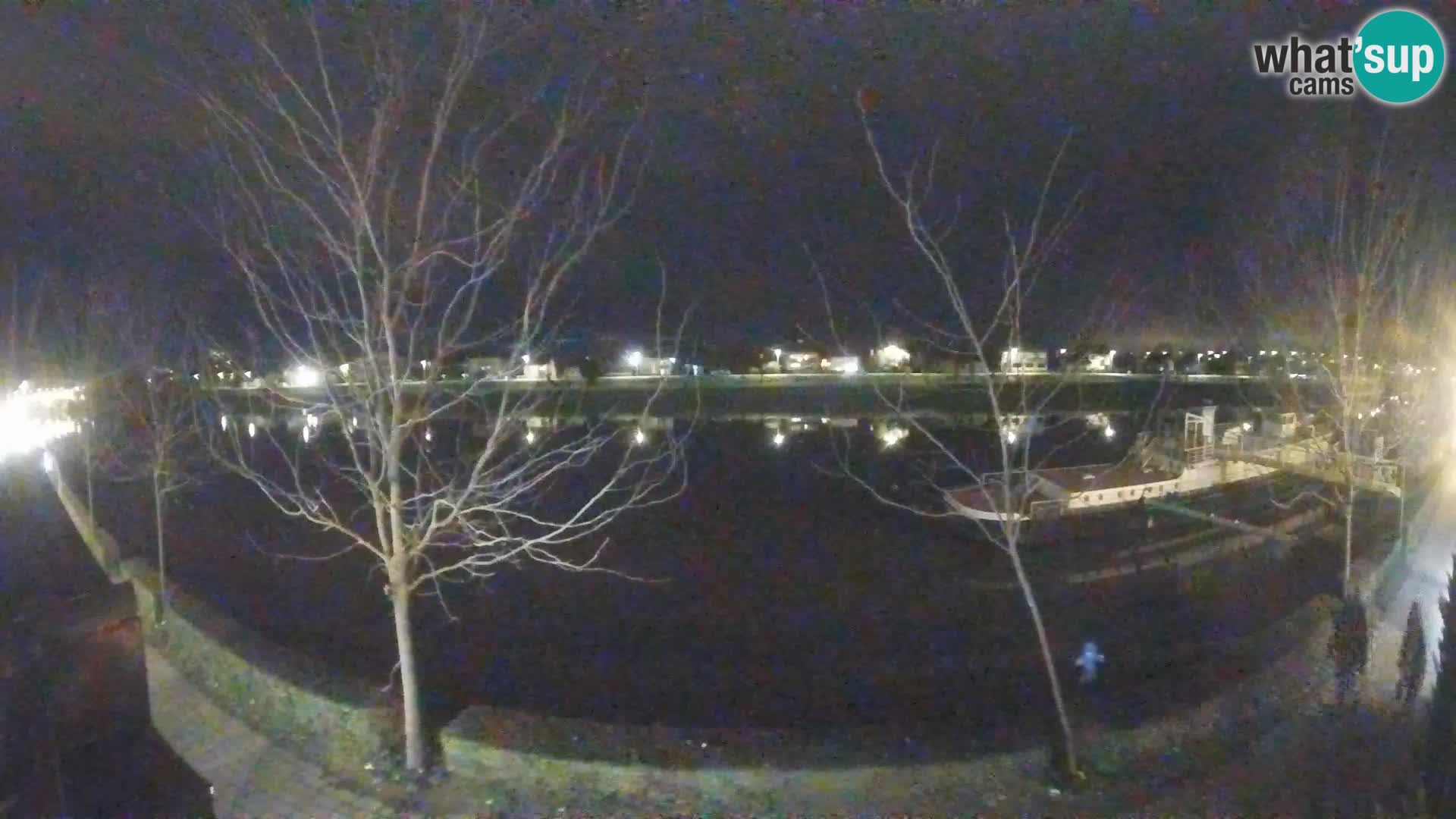 Sisak webcam en vivo Kolpa river view – Croacia