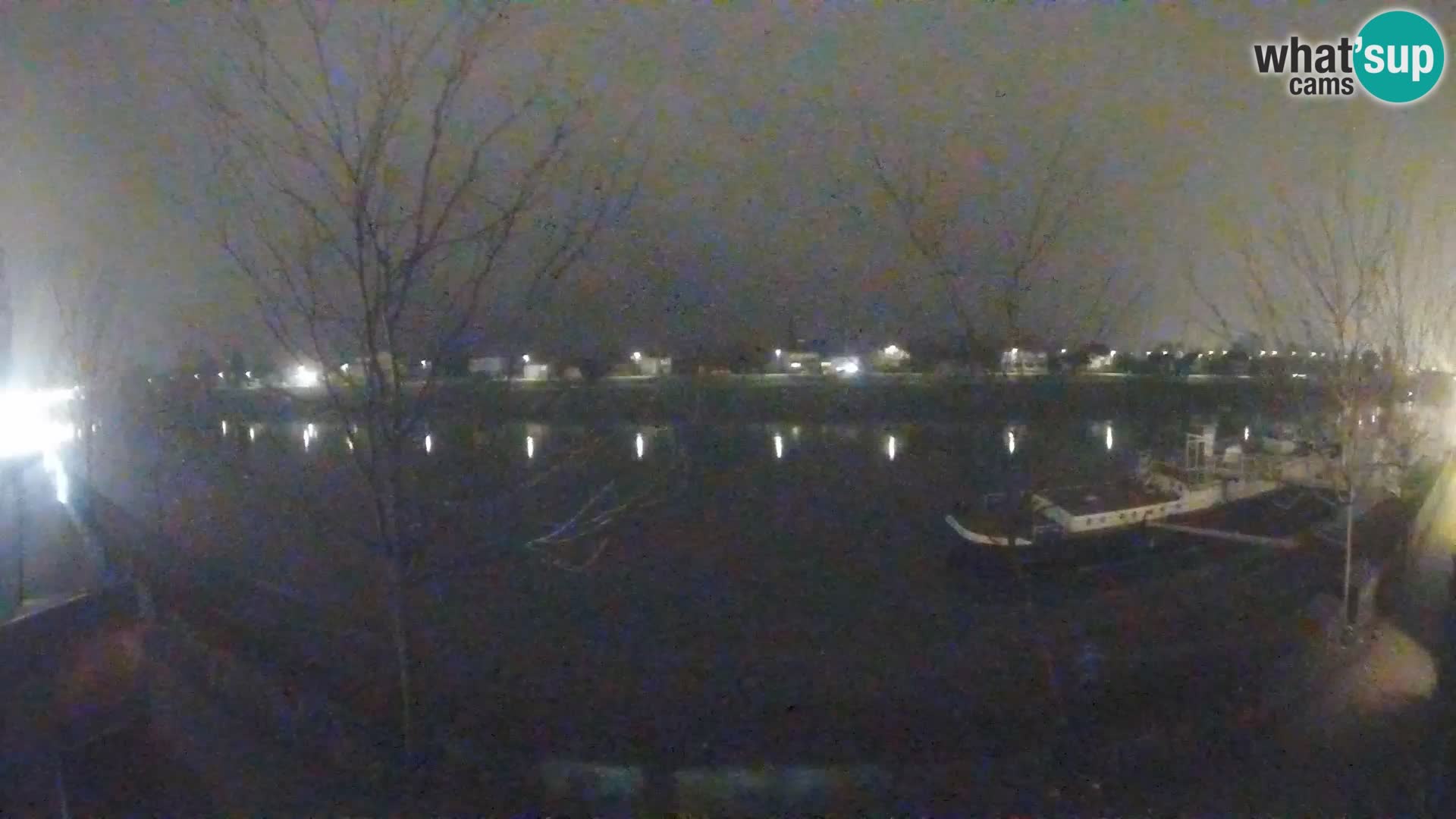 Sisak live webcam – vista sul fiume Kolpa – Croazia