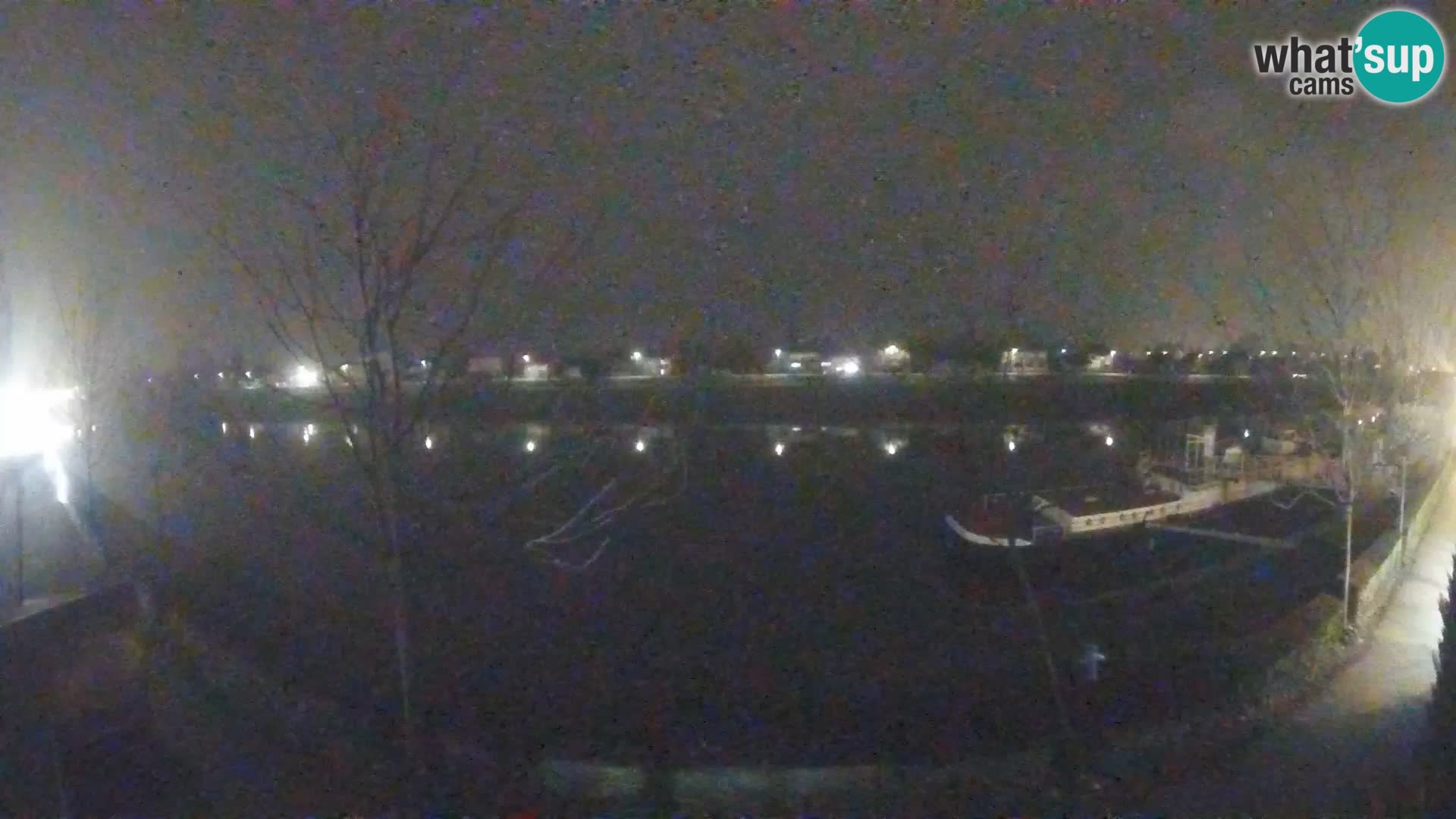 Sisak webcam en vivo Kolpa river view – Croacia