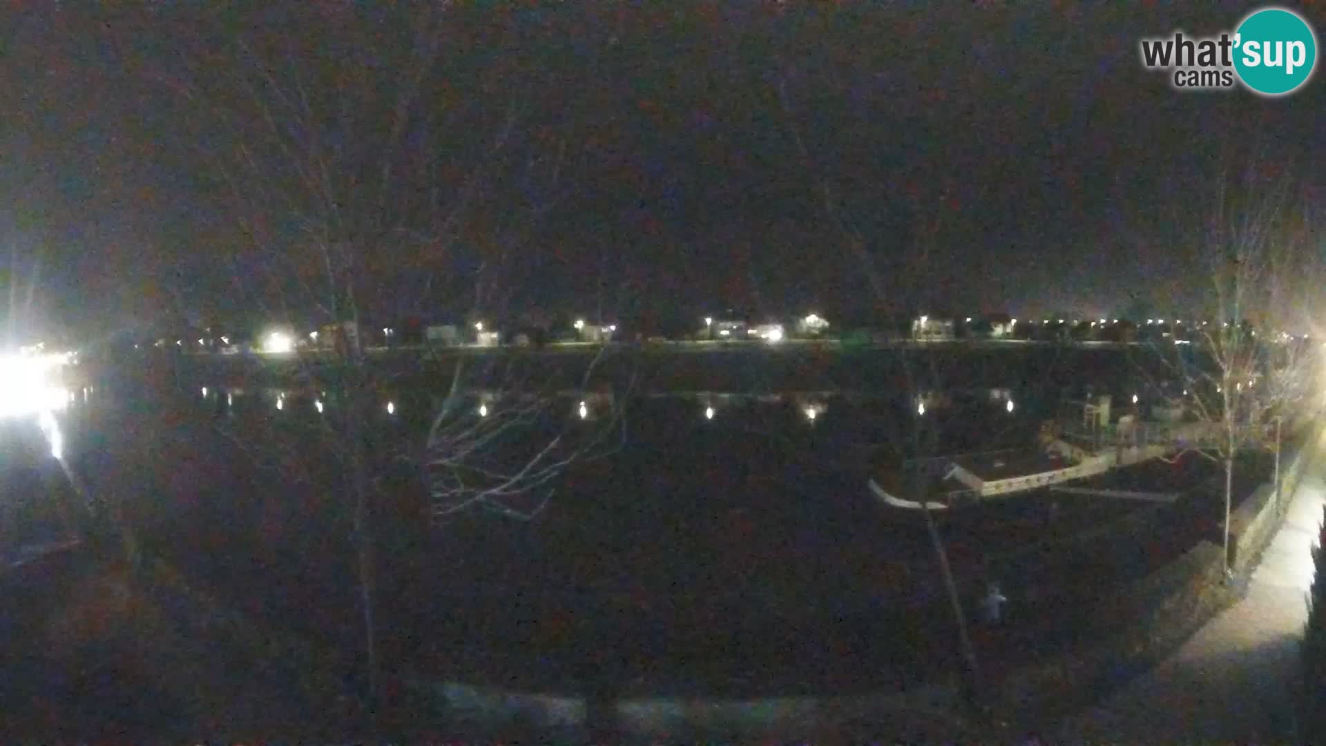 Sisak live webcam – vista sul fiume Kolpa – Croazia