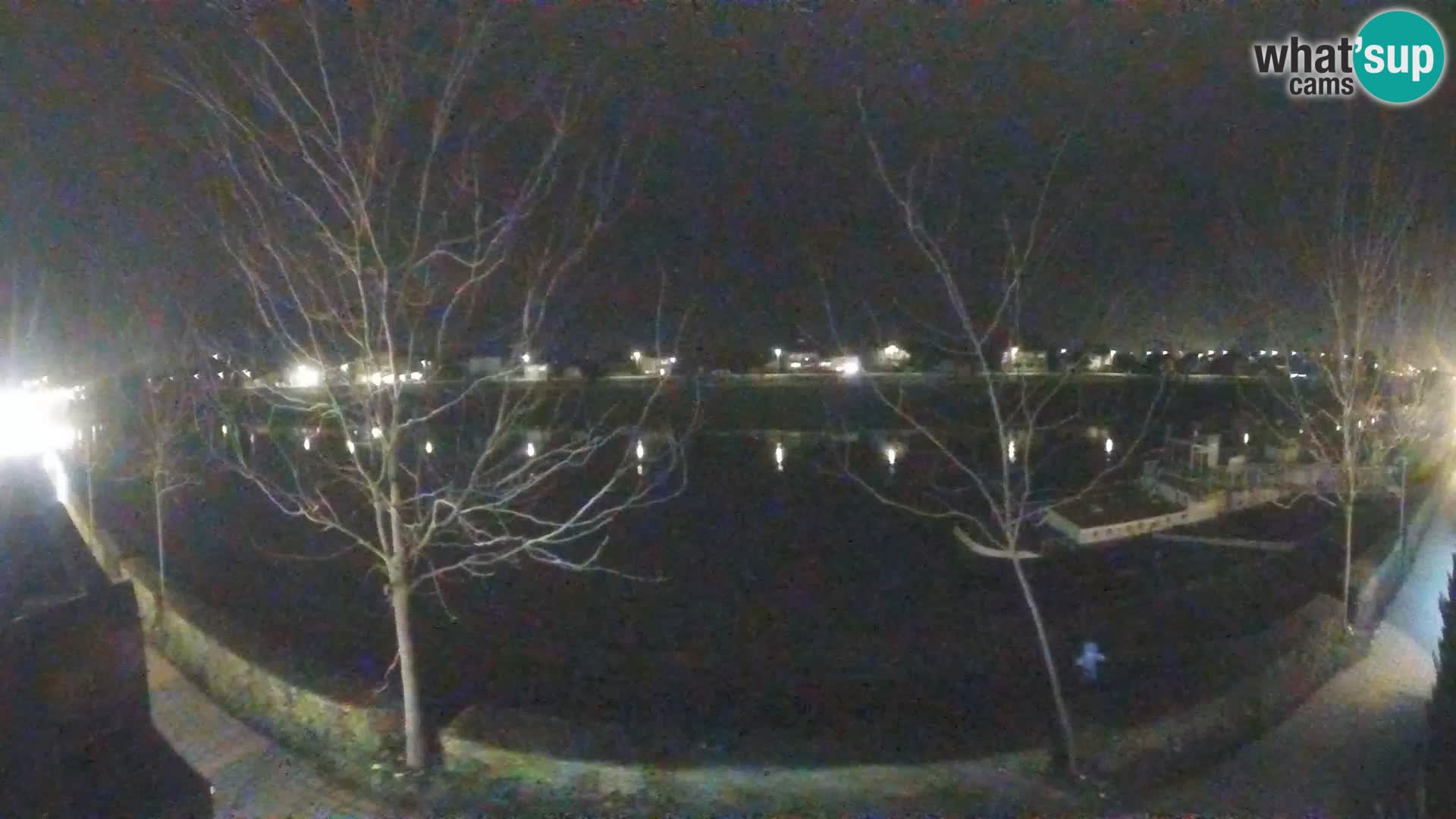 Sisak live webcam – vista sul fiume Kolpa – Croazia