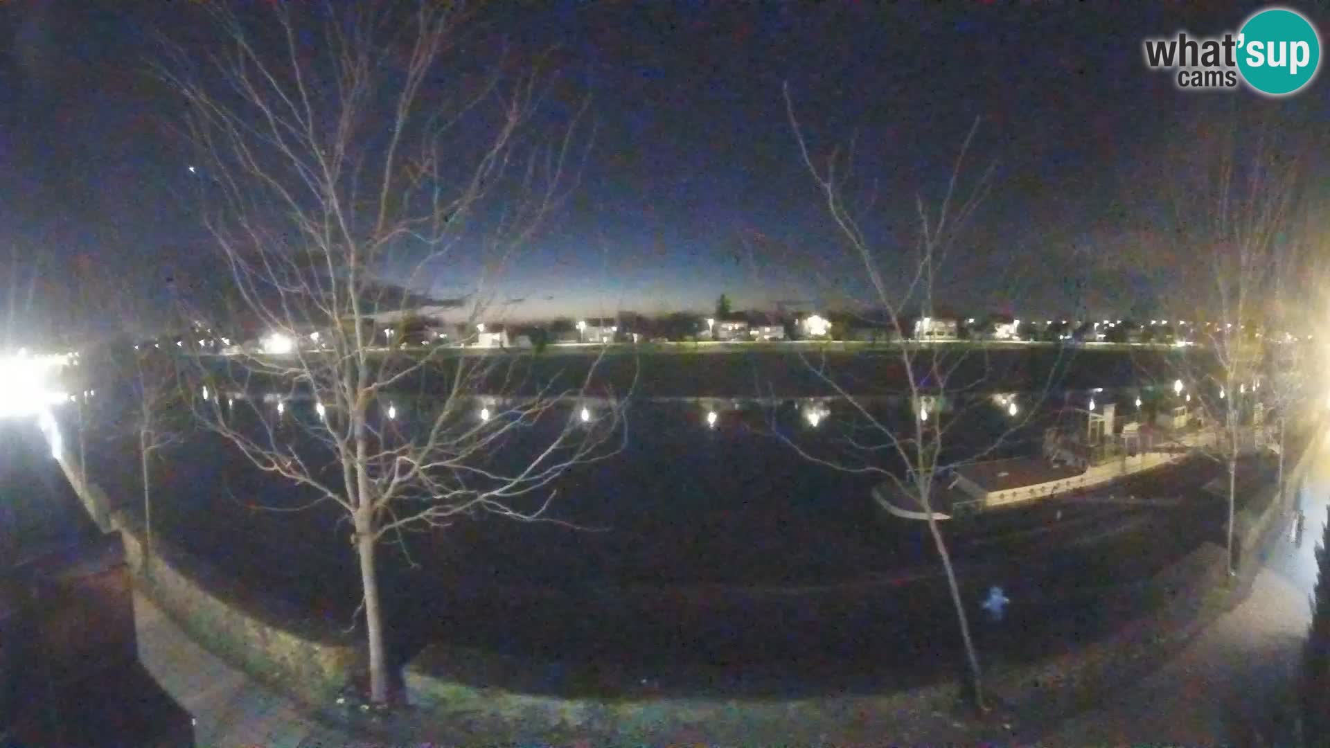 Sisak webcam en vivo Kolpa river view – Croacia