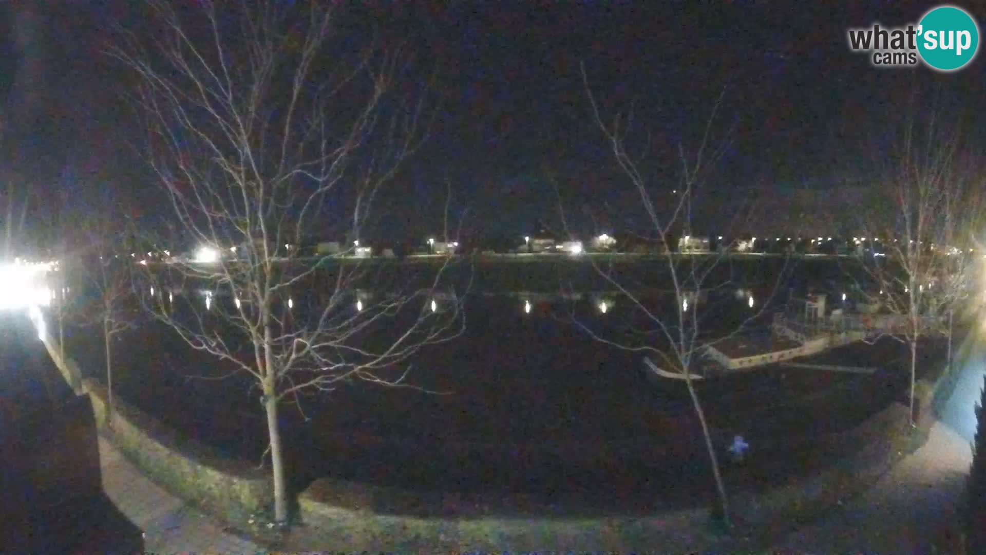 Sisak Live-Webcam Blick auf den Fluss Kolpa – Kroatien