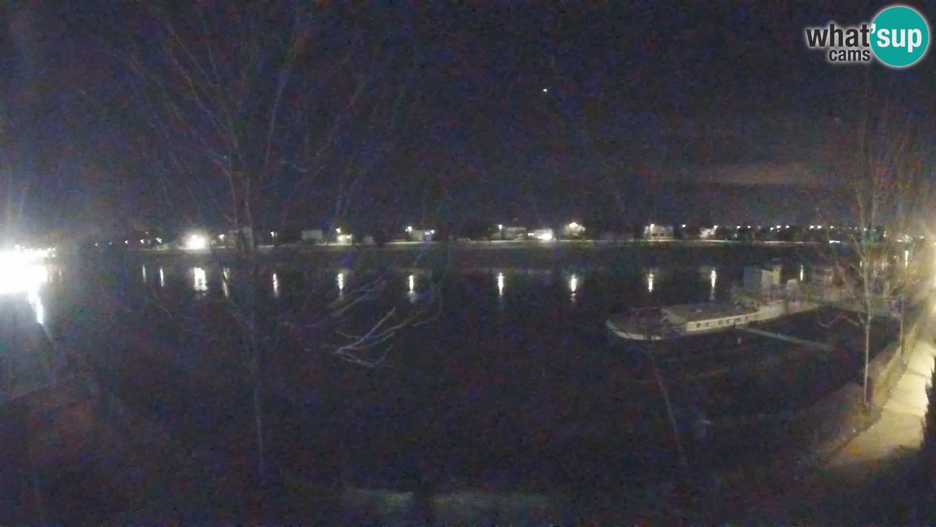 Sisak Live-Webcam Blick auf den Fluss Kolpa – Kroatien