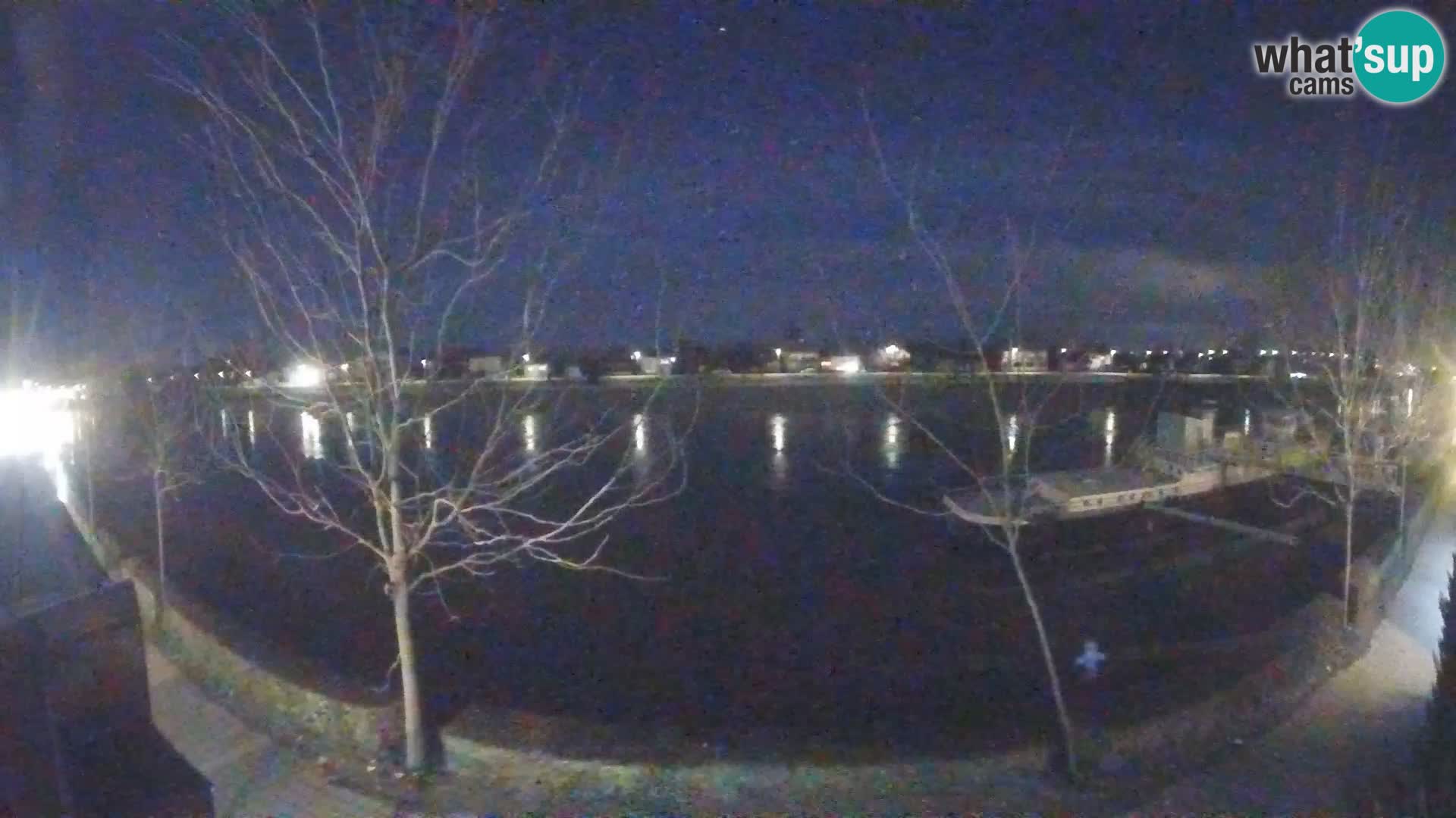 Sisak Live-Webcam Blick auf den Fluss Kolpa – Kroatien