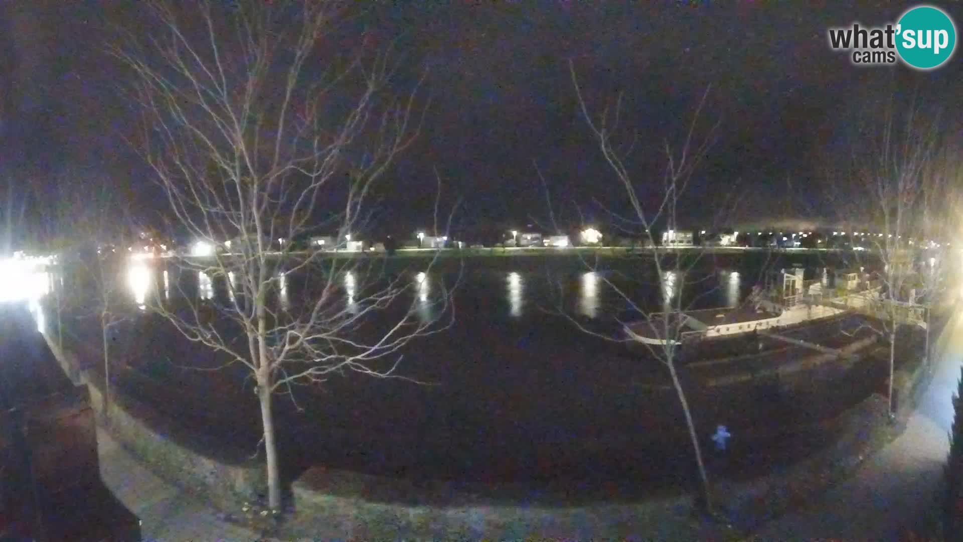 Sisak live webcam pogled na reku Kolpu