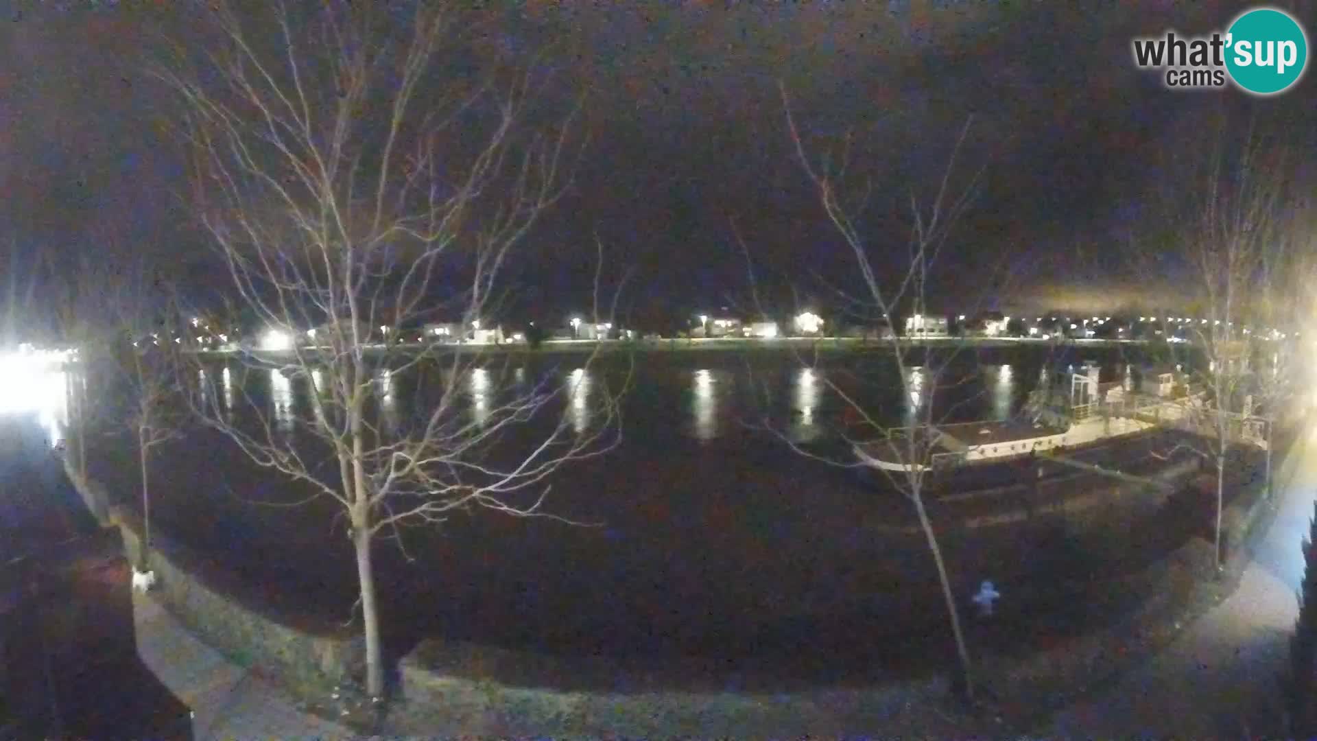 Sisak webcam en direct – vue sur la rivière Kolpa – Croatie