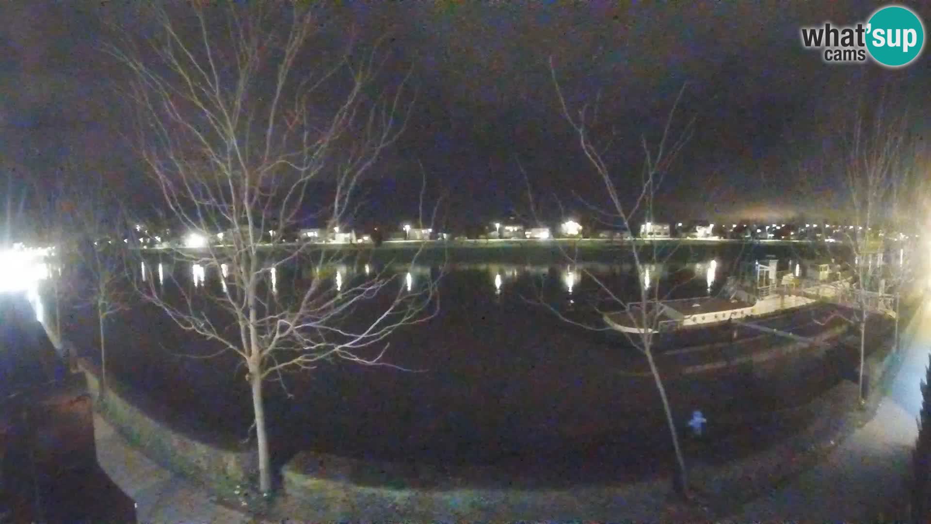 Sisak webcam en direct – vue sur la rivière Kolpa – Croatie