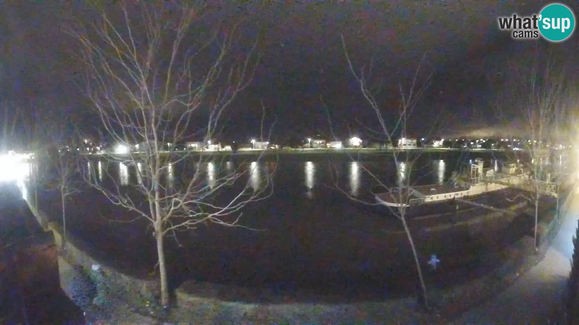 Sisak webcam en direct – vue sur la rivière Kolpa – Croatie