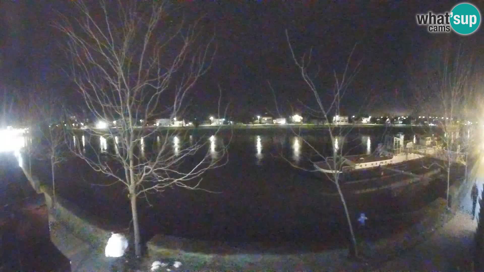 Sisak live webcam pogled na reku Kolpu