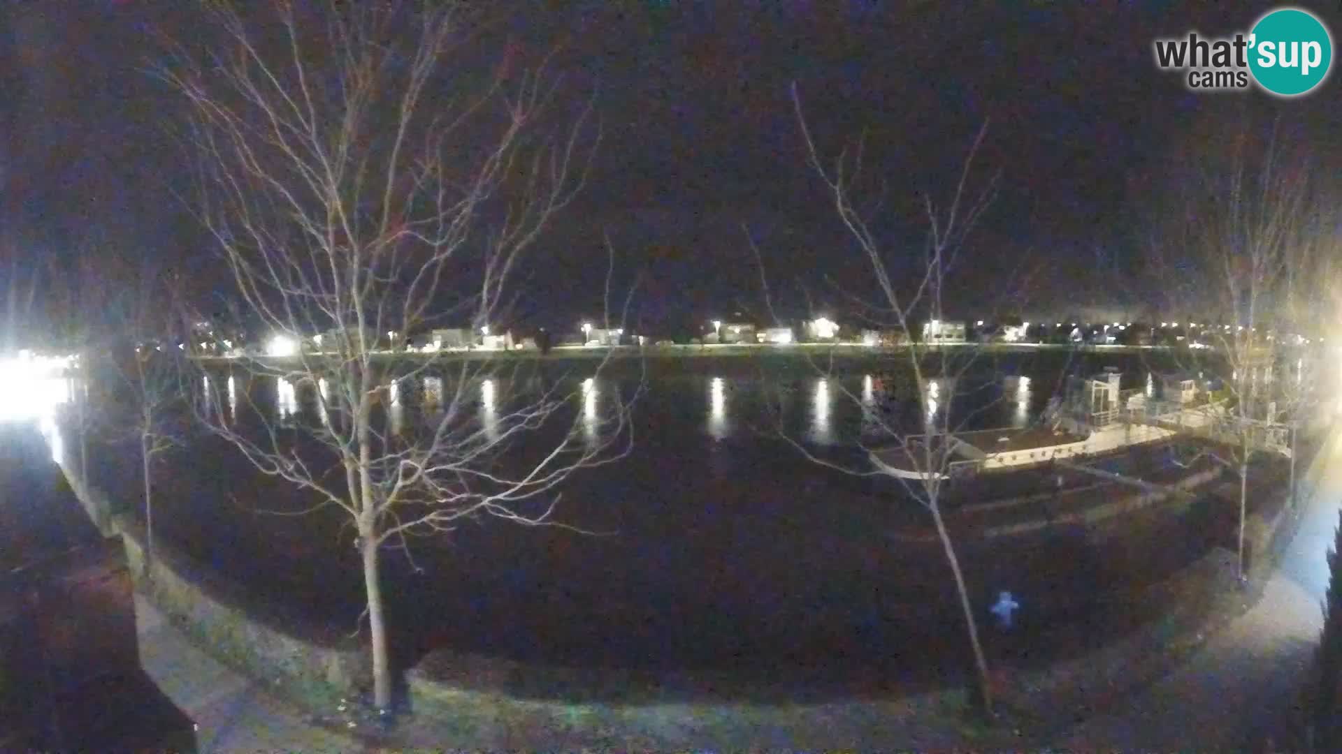 Sisak live webcam pogled na reku Kolpu