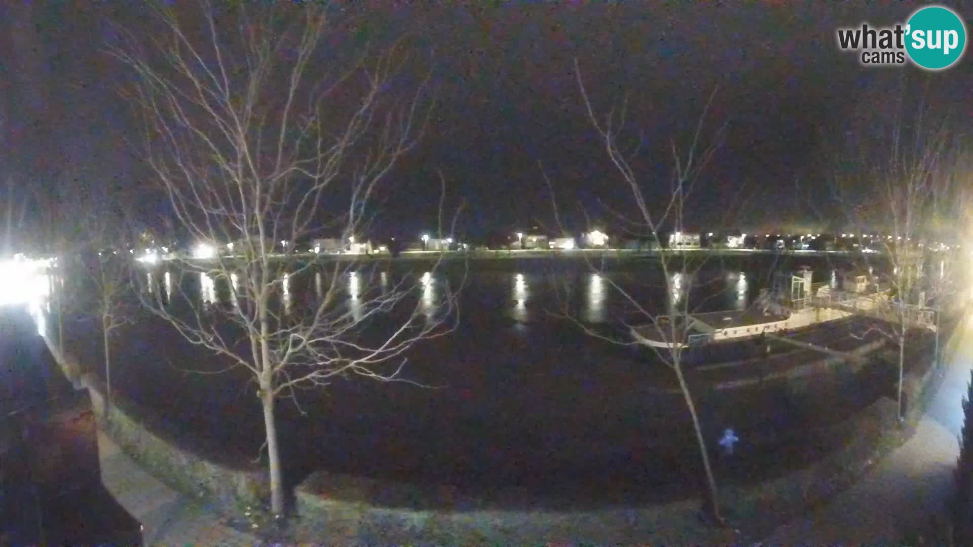 Sisak webcam en direct – vue sur la rivière Kolpa – Croatie