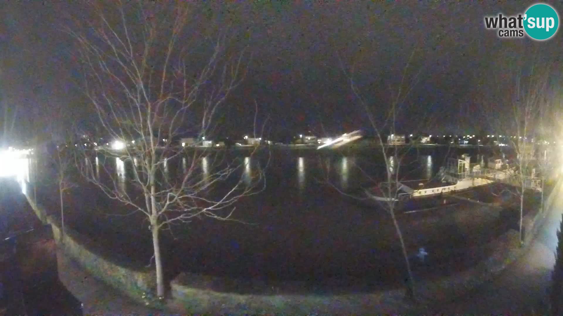 Sisak webcam en direct – vue sur la rivière Kolpa – Croatie