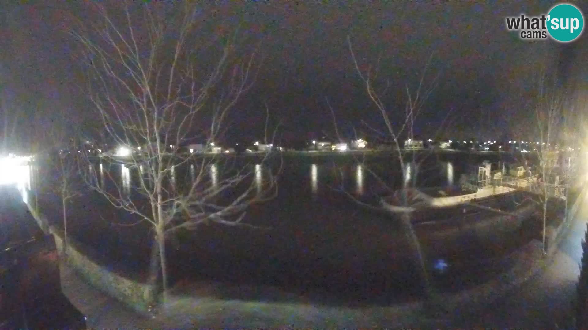 Sisak live webcam – vista sul fiume Kolpa – Croazia