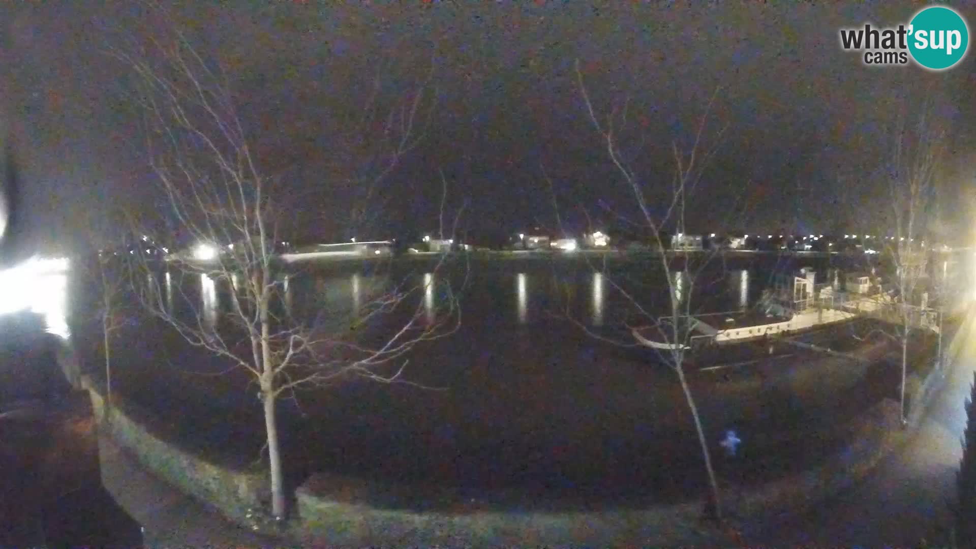 Sisak webcam en direct – vue sur la rivière Kolpa – Croatie