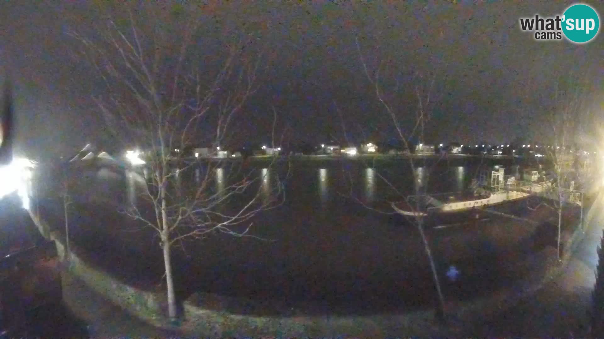 Sisak Live-Webcam Blick auf den Fluss Kolpa – Kroatien