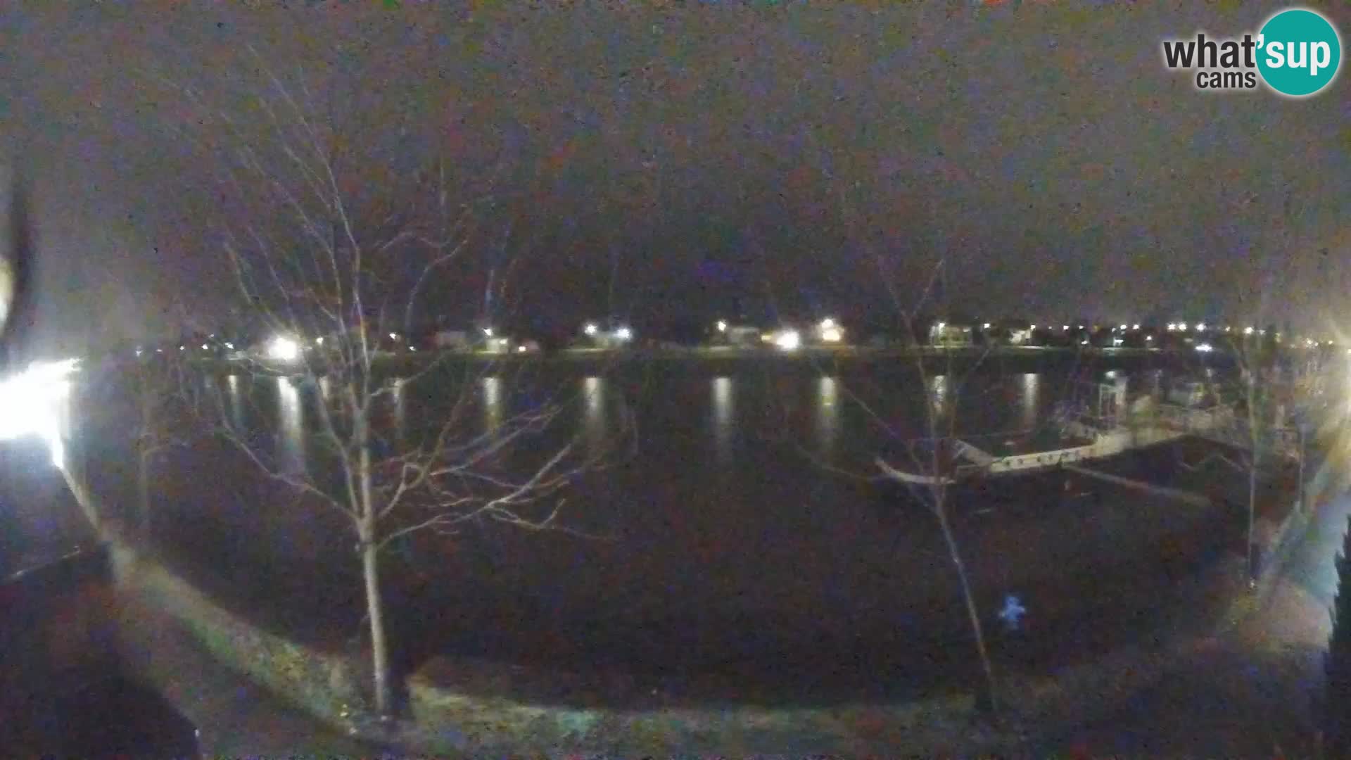 Sisak Live-Webcam Blick auf den Fluss Kolpa – Kroatien