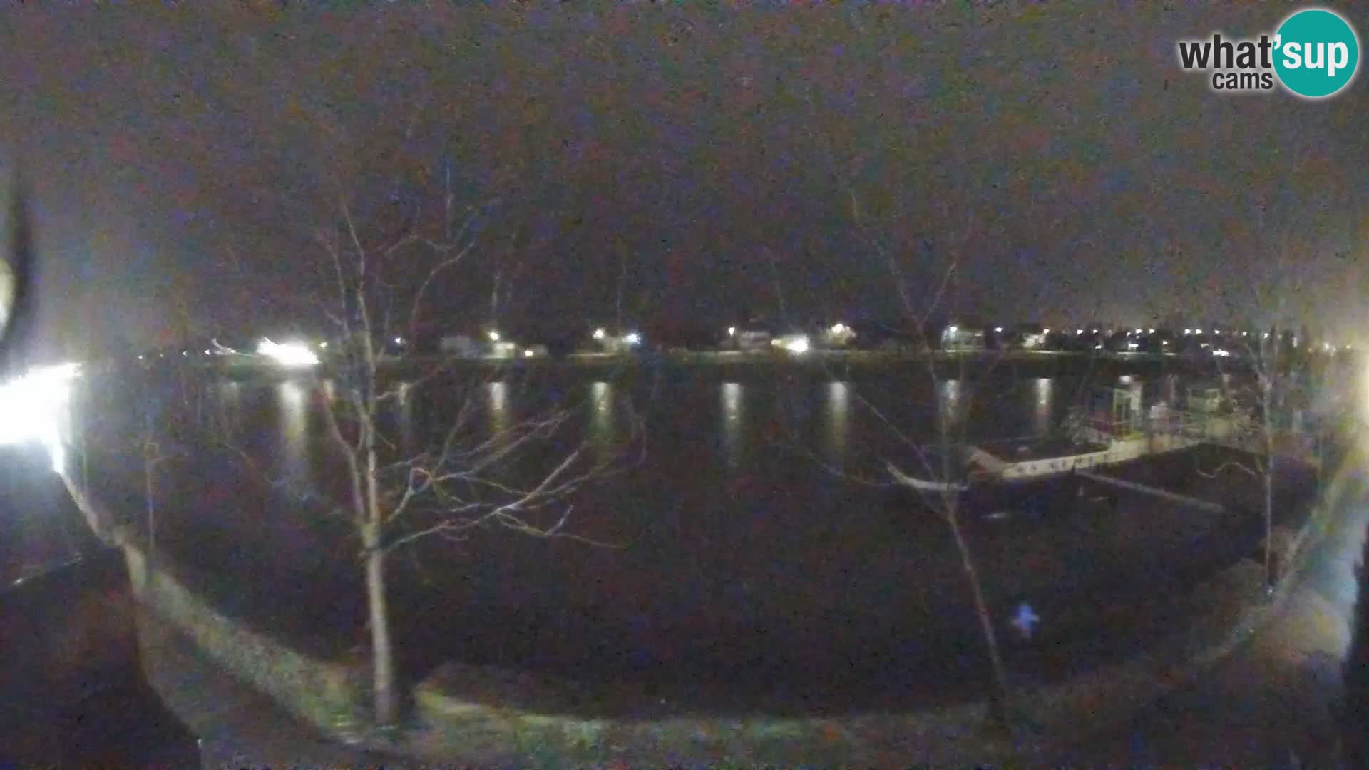 Sisak Live-Webcam Blick auf den Fluss Kolpa – Kroatien