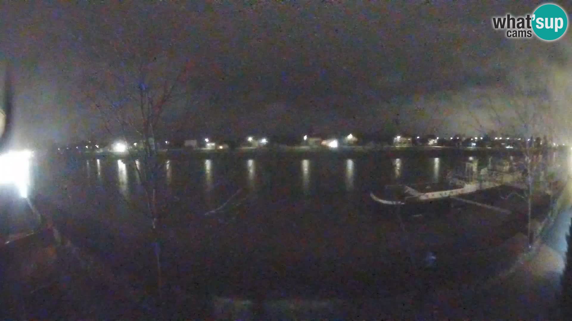 Sisak webcam en direct – vue sur la rivière Kolpa – Croatie