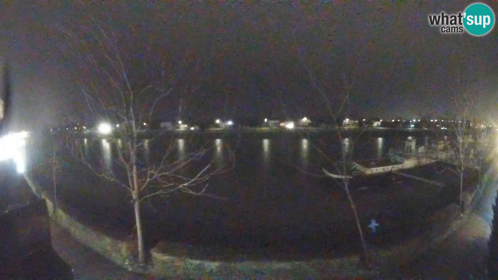 Sisak webcam en vivo Kolpa river view – Croacia