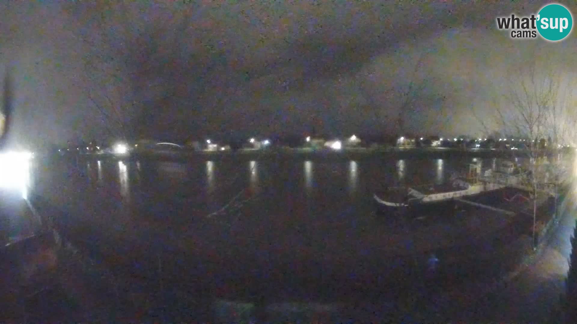 Sisak webcam en direct – vue sur la rivière Kolpa – Croatie