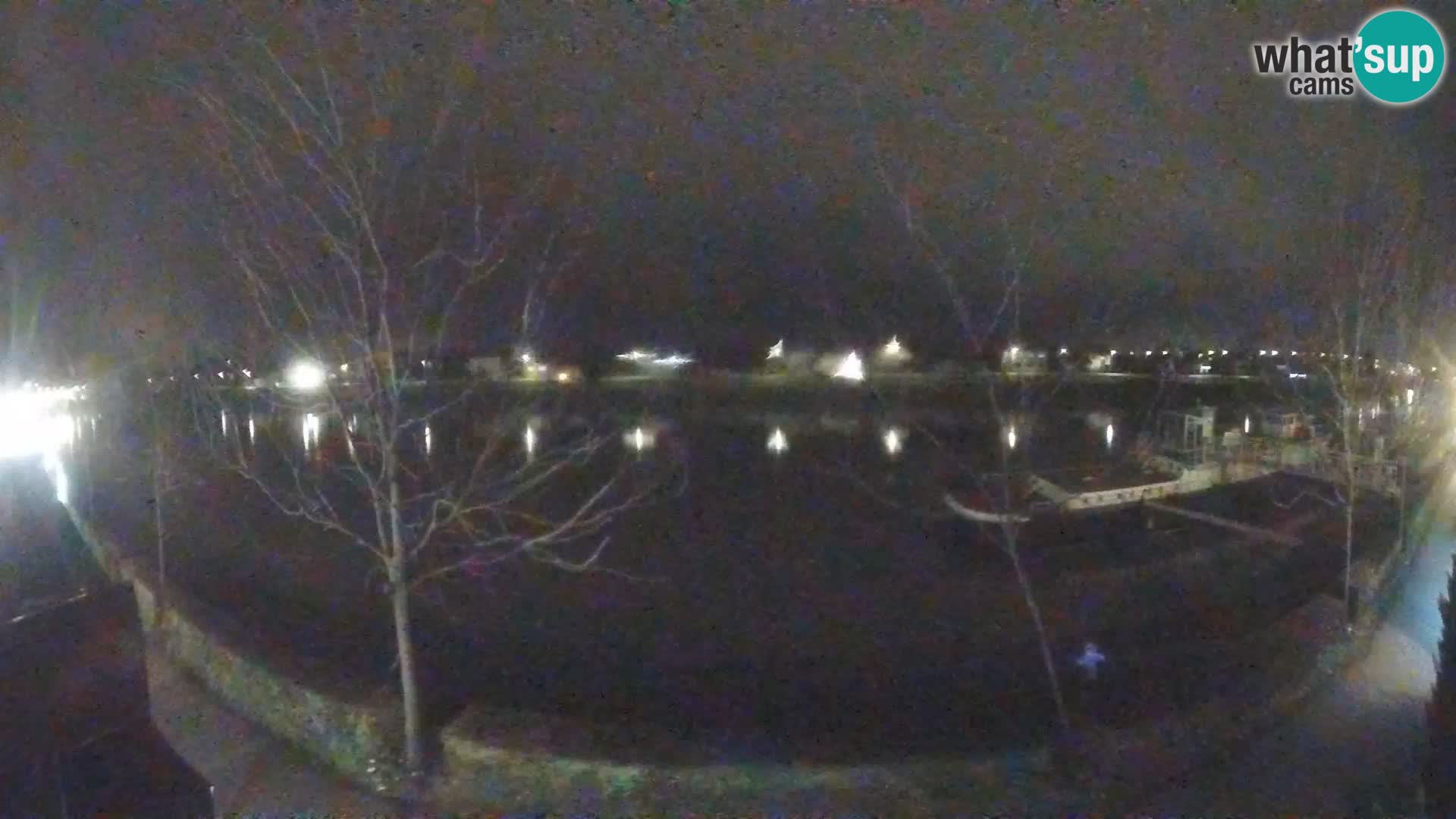 Sisak webcam en direct – vue sur la rivière Kolpa – Croatie