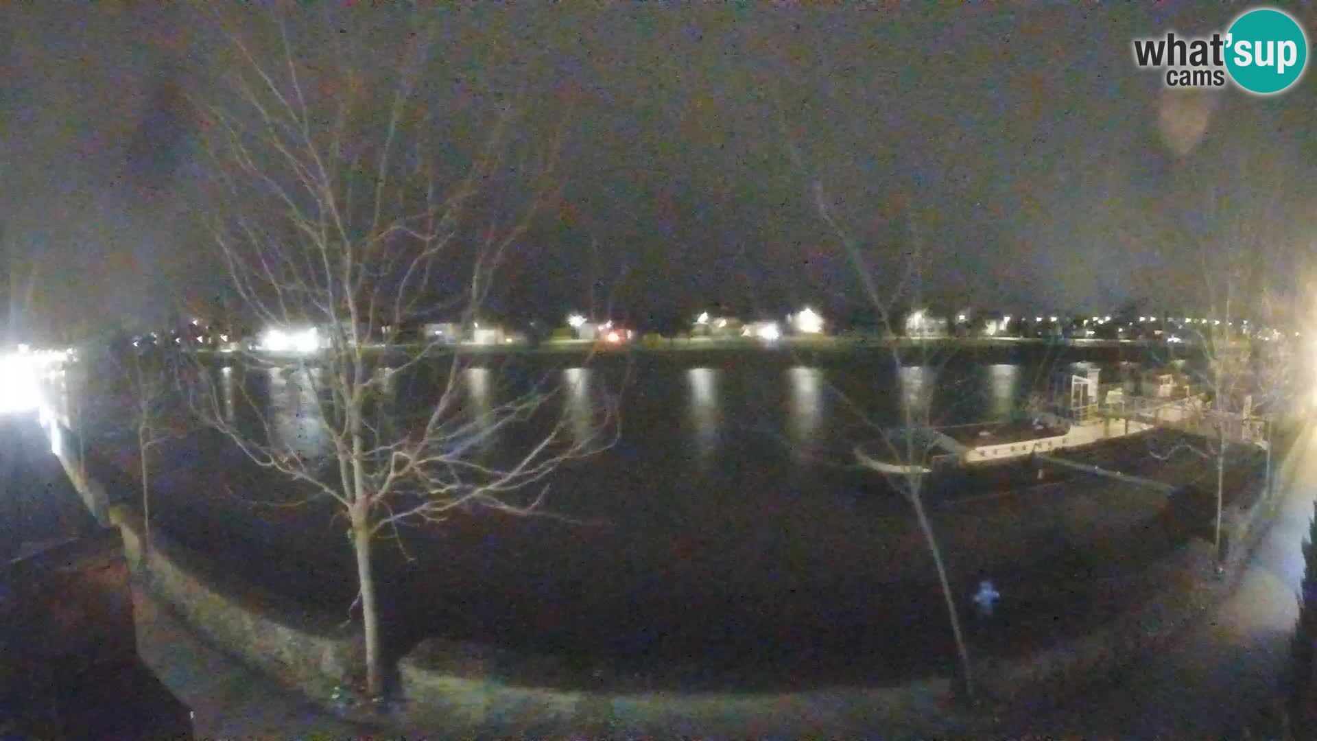 Sisak webcam en direct – vue sur la rivière Kolpa – Croatie