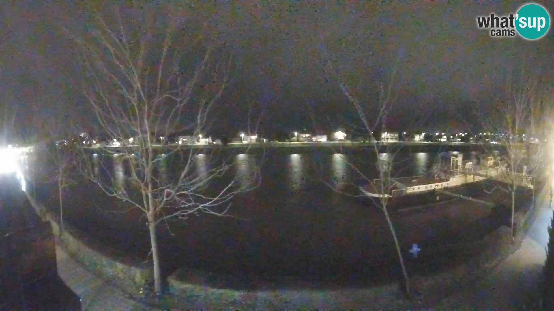 Sisak live webcam Kolpa river view – Croatia